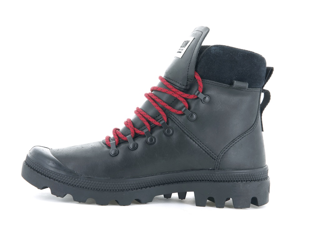 Zapatos Altas Palladium LEGION HIKER Hombre Negras | Costa Rica-58364